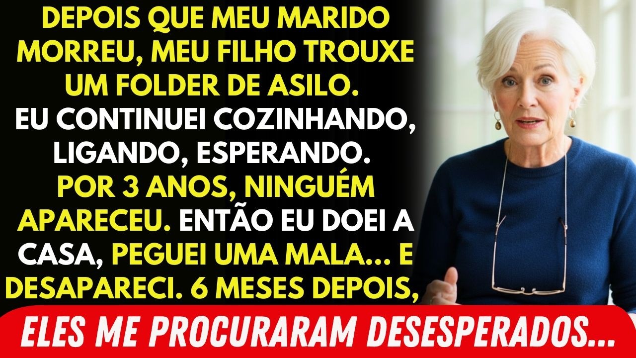 Meu Filho Queria Me Colocar Num Asilo. Então Doei A Casa E Desapareci. 6 Meses Depois Eles…