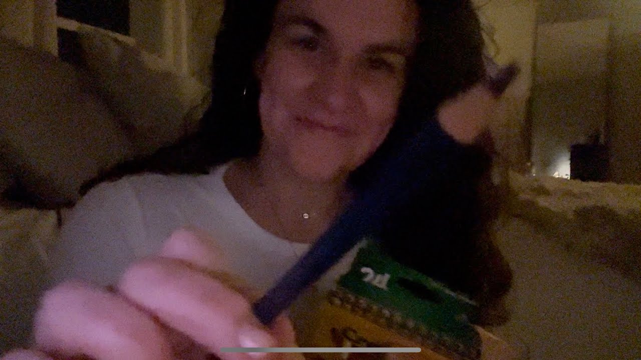 Lofi ASMR: Old School Drawing On Your Face w/Colored Pencils (Camera Tapping, Pencil Nibbling)