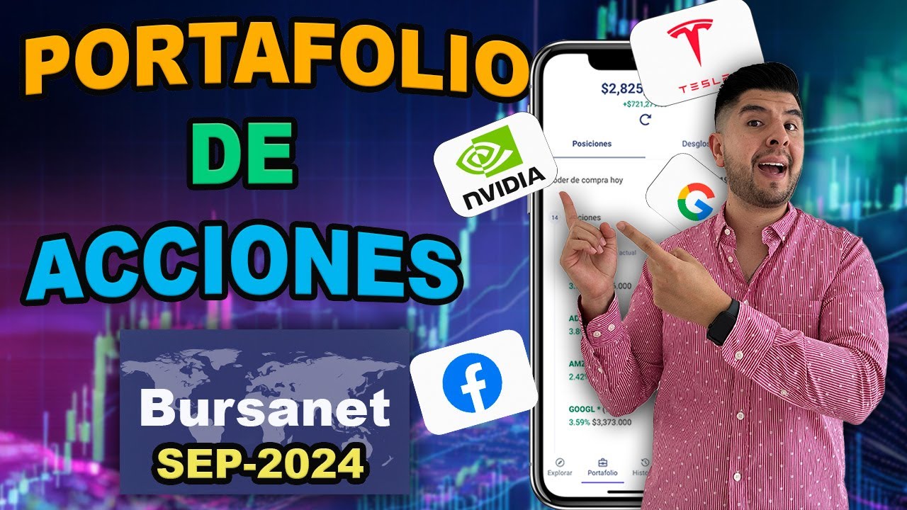 💰Bursanet ¿Cómo va mi portafolio de acciones?📈 Actualización Septiembre 2024