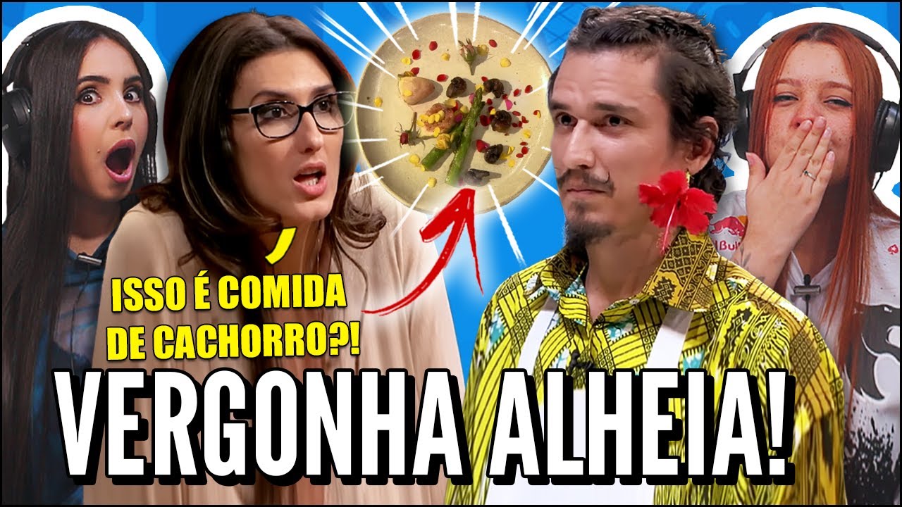 OS PIORES PRATOS DO MASTER CHEF BRASIL - FALA DE TUDO (JOVENS REAGEM)