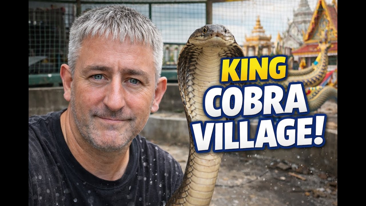 Visiting the Famous King Cobra Village: Meeting Charlie in Rural Thailand