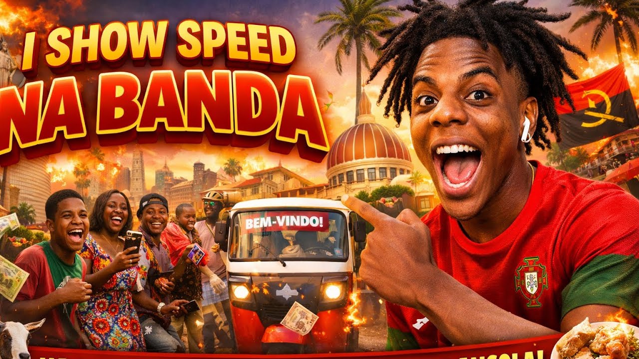 IShowSpeed in Angola 🇦🇴 | The Craziest Streamer Energy the Internet Has Ever Seen