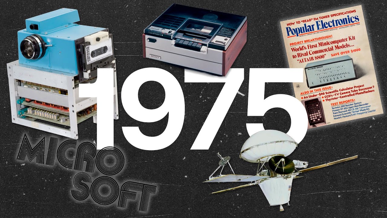 O fenômeno PONG e o 1º BLOCKBUSTER! Como era o mundo da tecnologia em 1975?