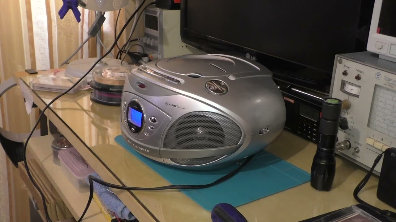 Магнитола CD First FA 1144 MP3. Быстрый ремонт после покупки