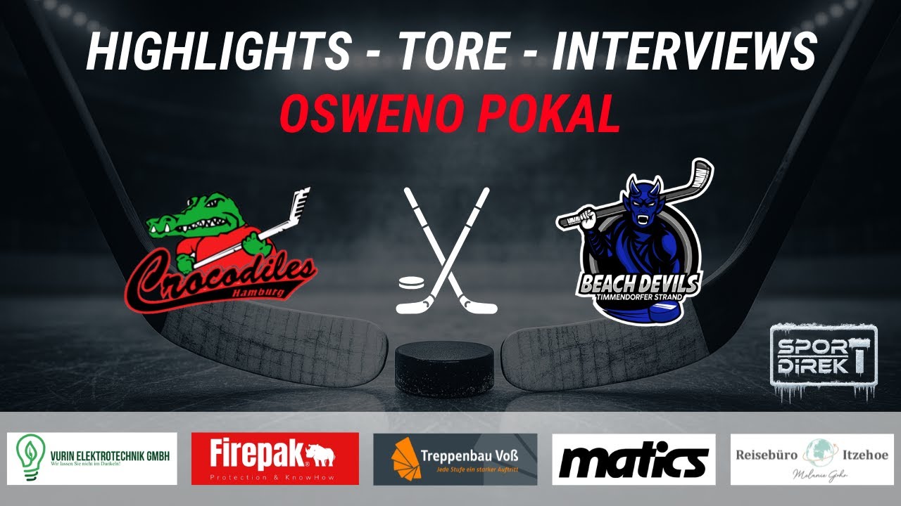 Gruppensieg OsWeNo Pokal // Crocodiles Hamburg vs. Beach Devils Timmendorf