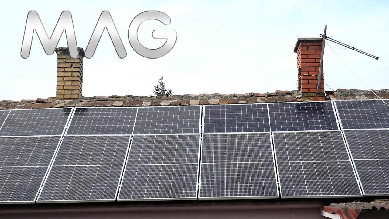 Solarni paneli na kući porodice Živković