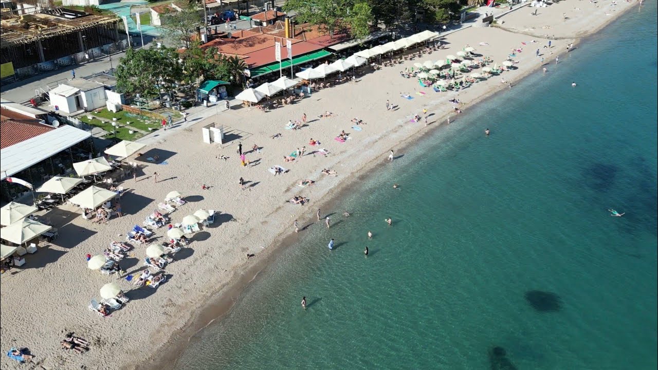 Budva maj 2024 - počelo kupanje - dron snimak