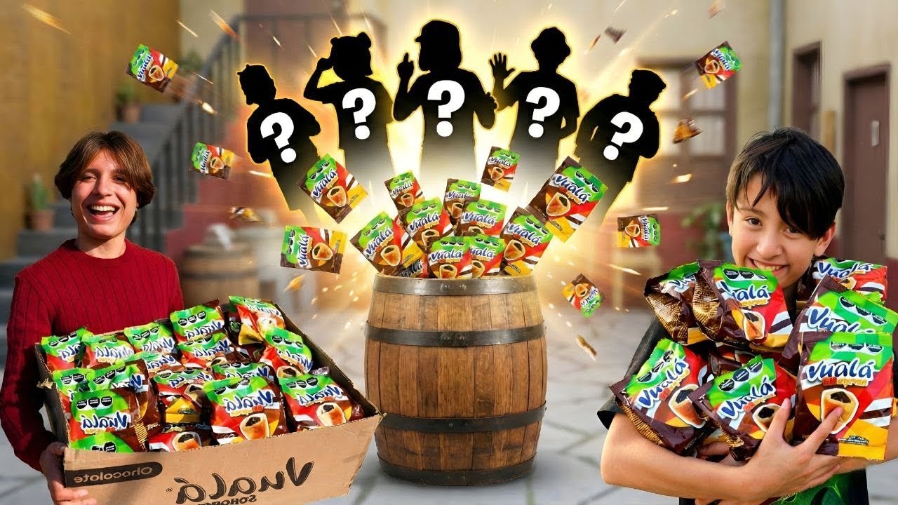COMPRÉ 100 VUALAS CON FIGURAS MISTERIOSAS!! 🤫
