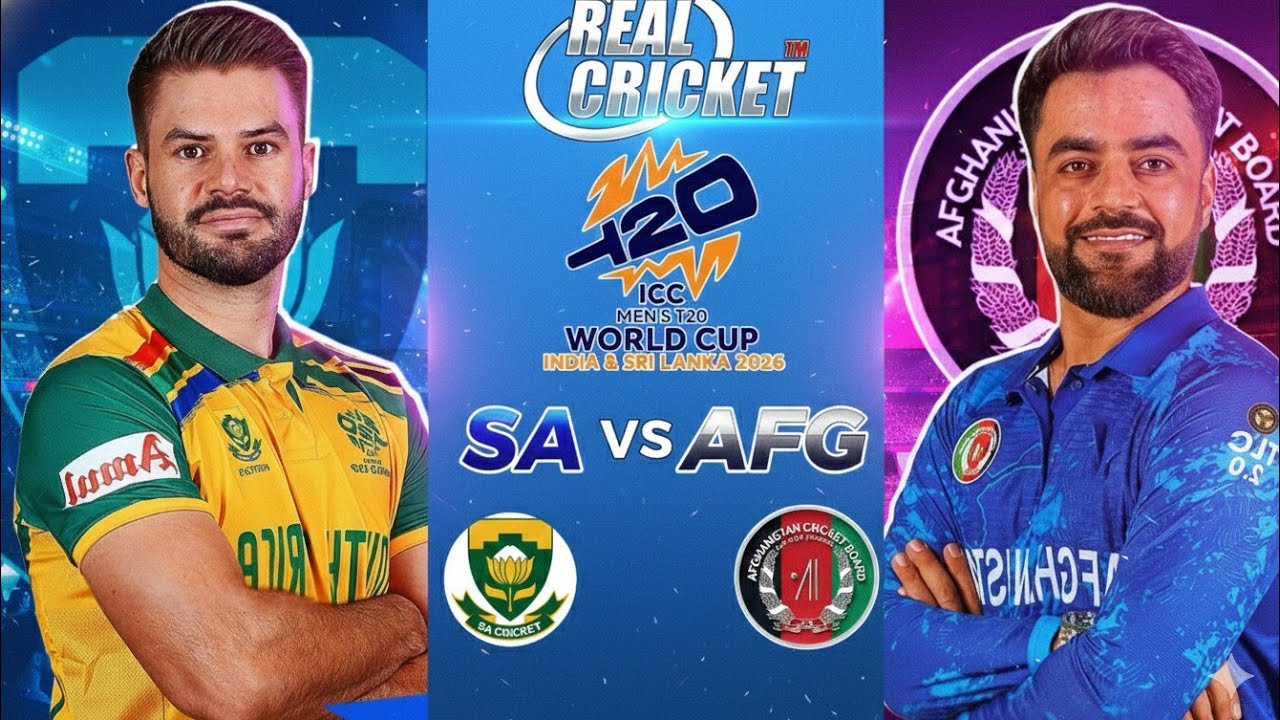 SA vs AFG T20 WC 2026 | Epic Battle in Real Cricket 24 |  #shorts #shortsfeed #shotverse #gaming