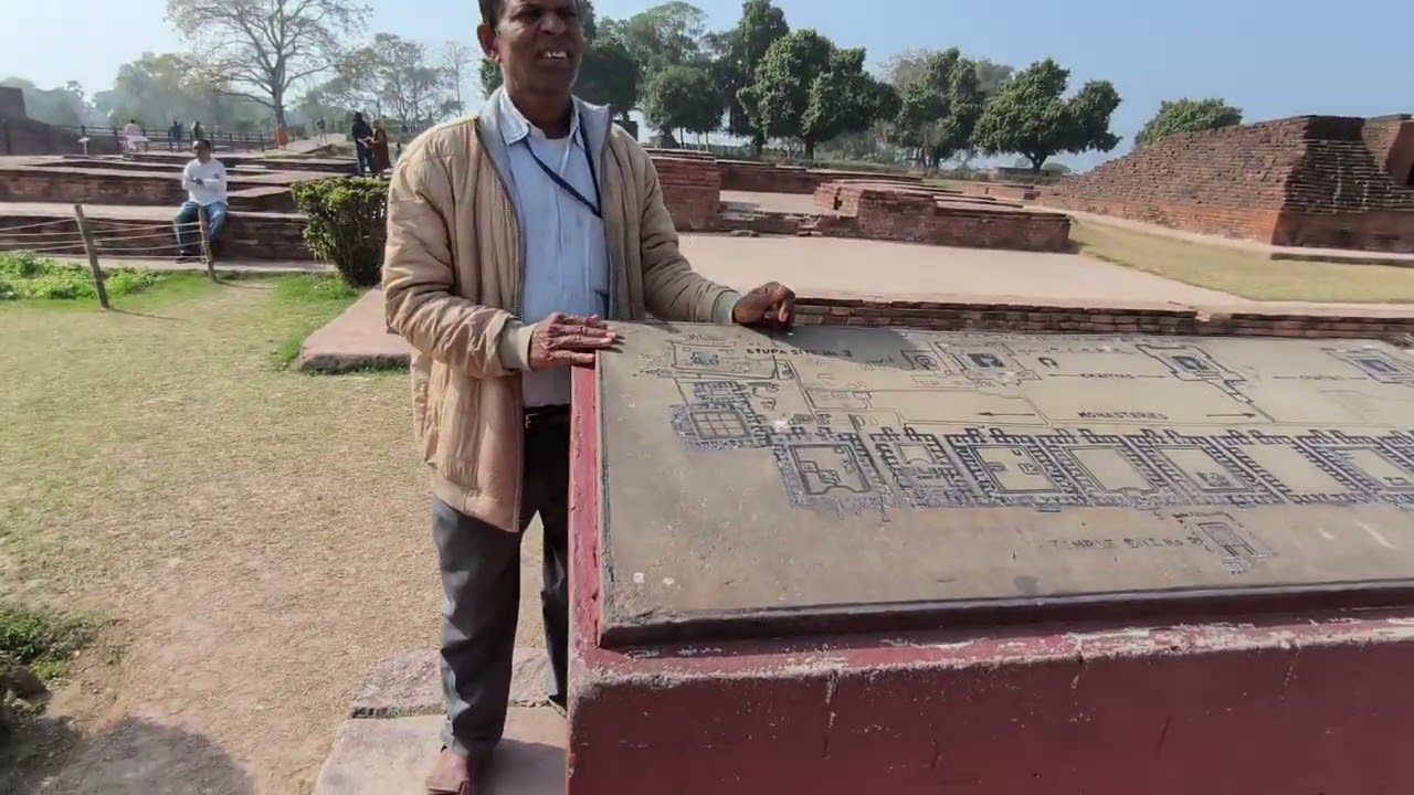 นาลันทา Ruins of Nalanda Mahavihara रूइंस ऑफ़ नालंदा महाविहार  สถูปพระสารีบุตร Shariputra Stupa