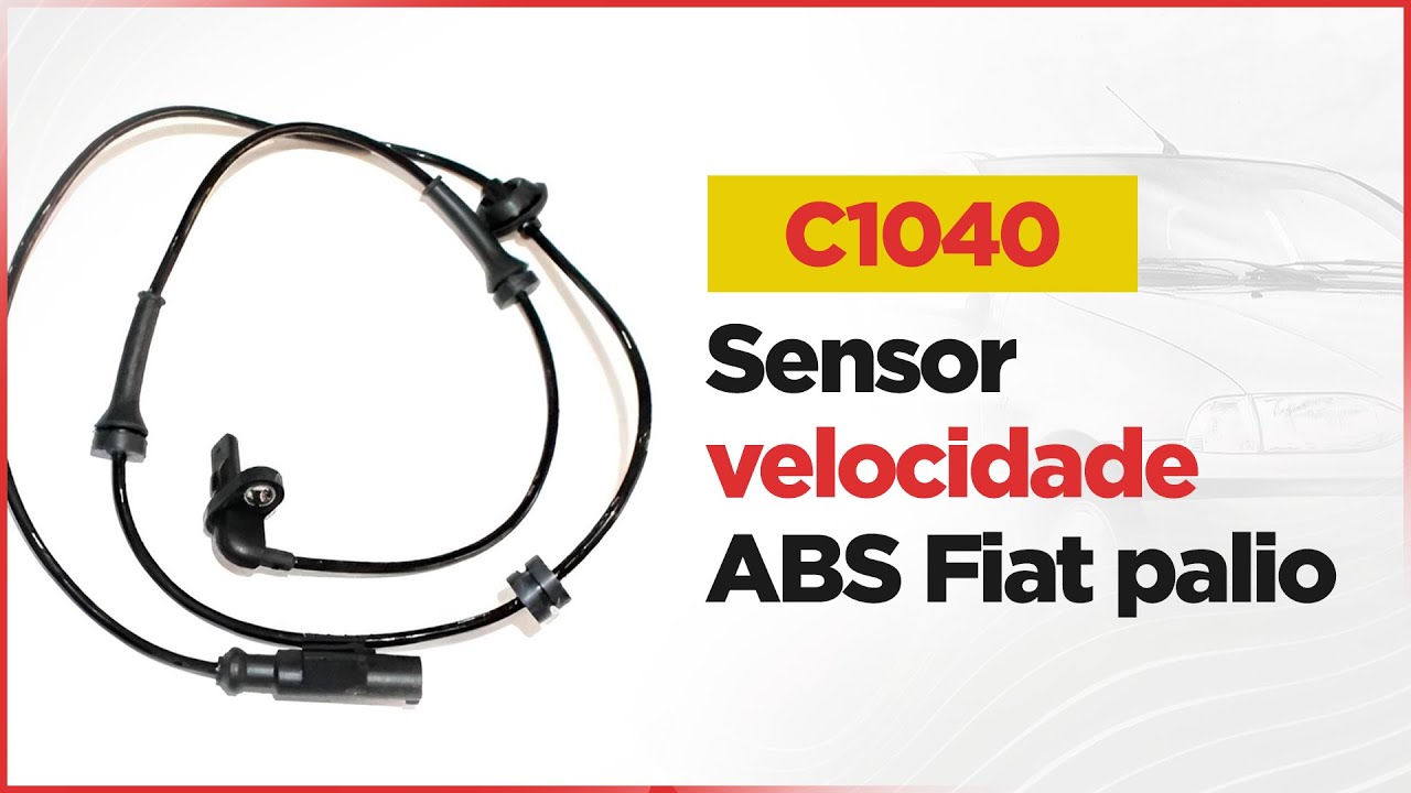 C1040 sensor velocidade ABS Fiat palio