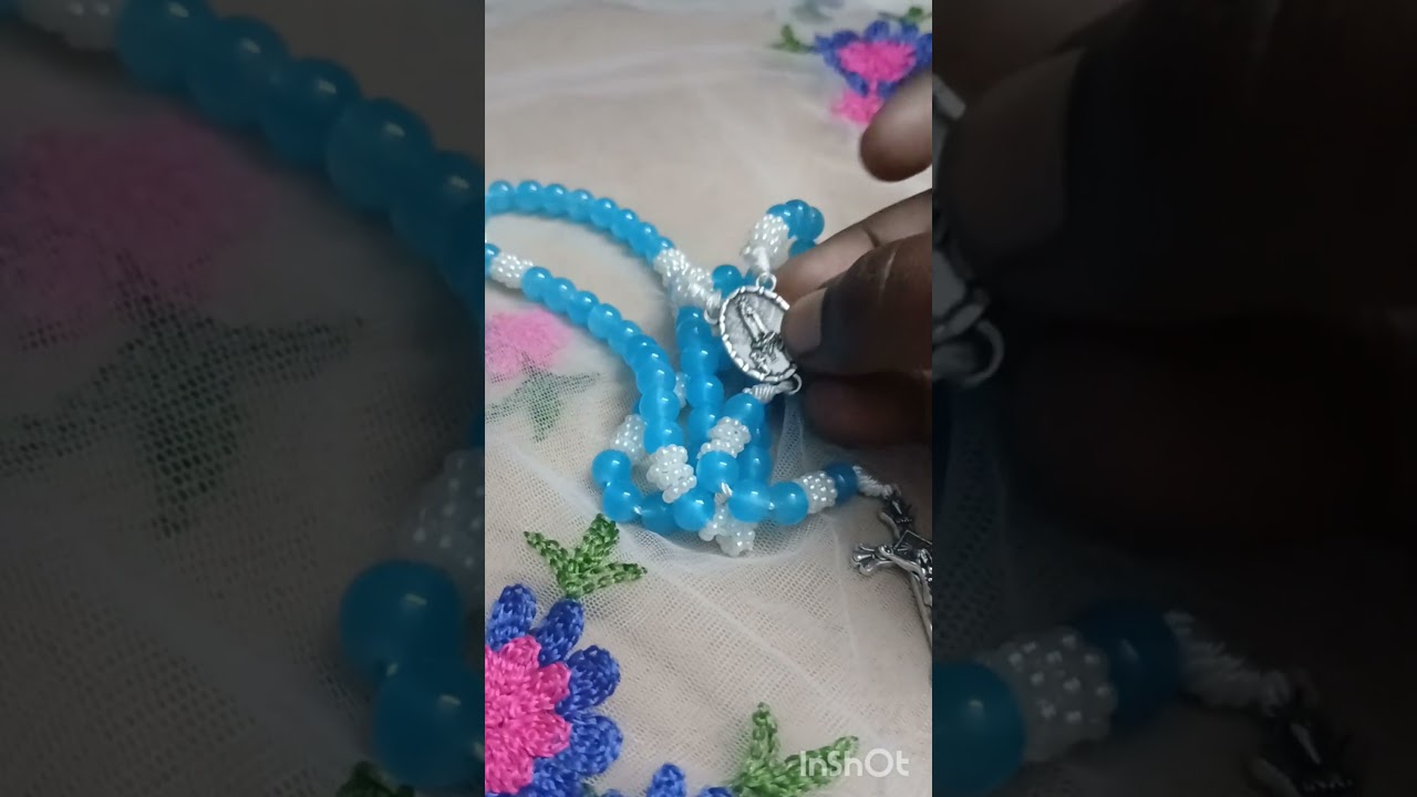 Hand made rosaries #ourladyoftherosary #avemaria