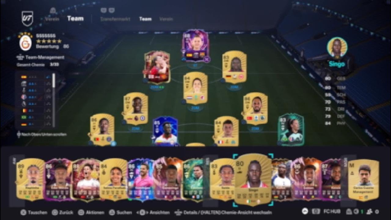 EA FC 26 Ultimate Team | 1 Runde Rivals aber nur mit 3 chemie punkte