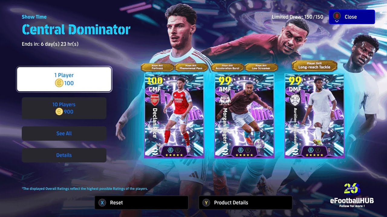 New RICE & TCHOUAMENI PACK OPENING in eFootball 26 Mobile