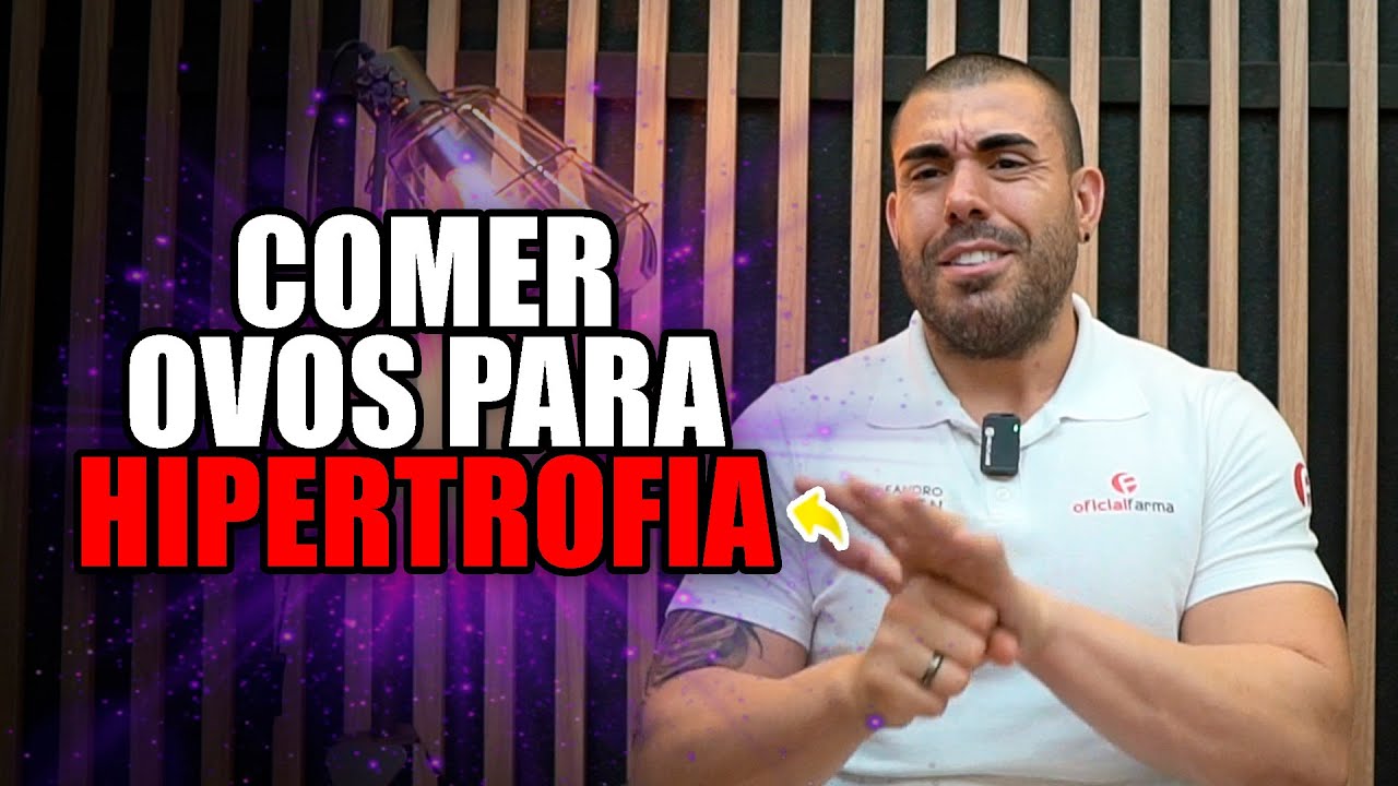 Comer ovo é indispensável para hipertrofia