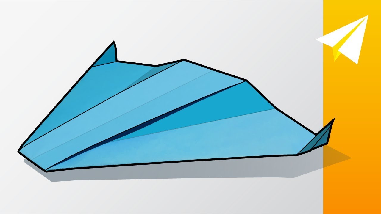 Amazing Boomerang Paper Airplane Tutorial — How to Make a Cool Paper Glider — Apollo