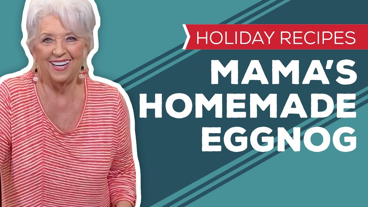 Holiday Recipes: Mama's Eggnog Recipe