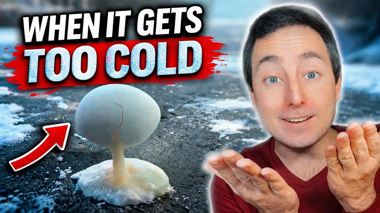 What happens when it gets TOO COLD | Taylor Nikolai