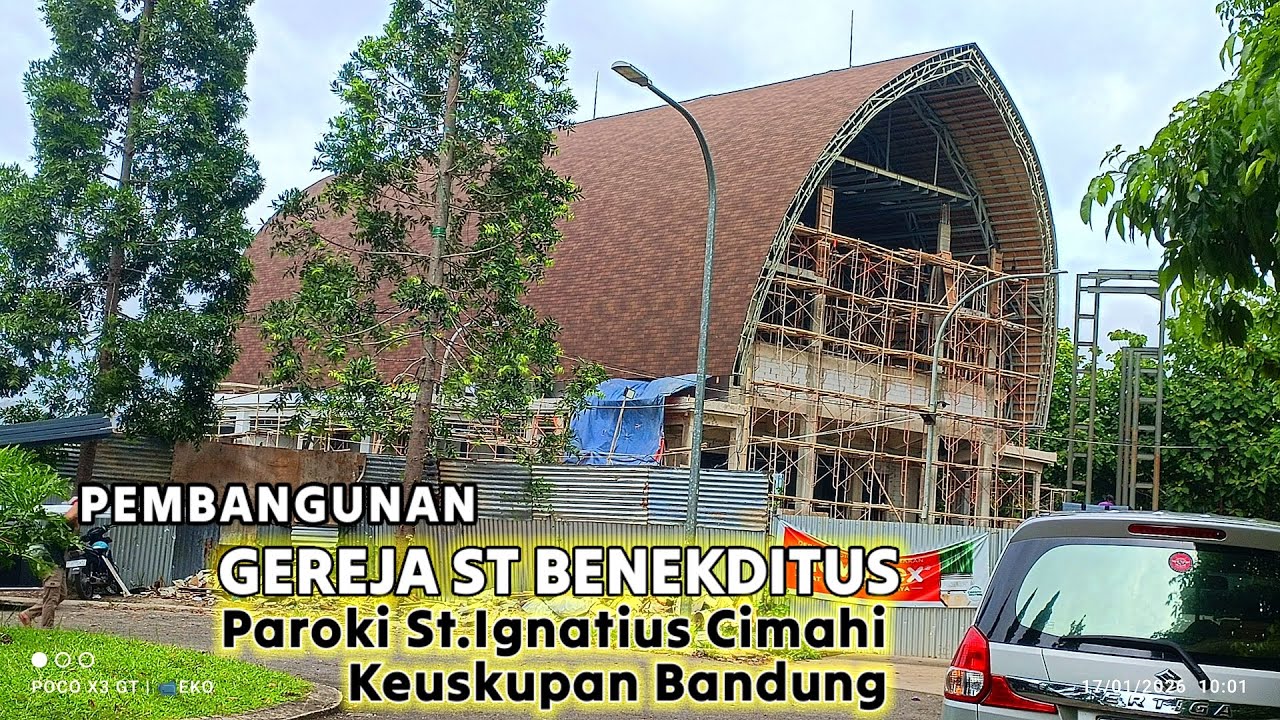 🙏Gereja St.Benekditus Hampir Selesai Pembangunan Sarana Ibadah Umat Katolik di KBP Padalarang 