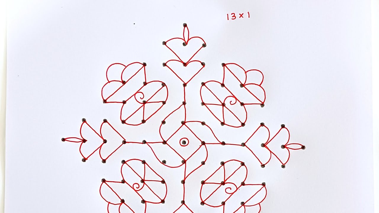 Simple and easy pongal rangoli for beginners #pongalkolam #Pongalrangoli #sankrantirangoli #kolam 
