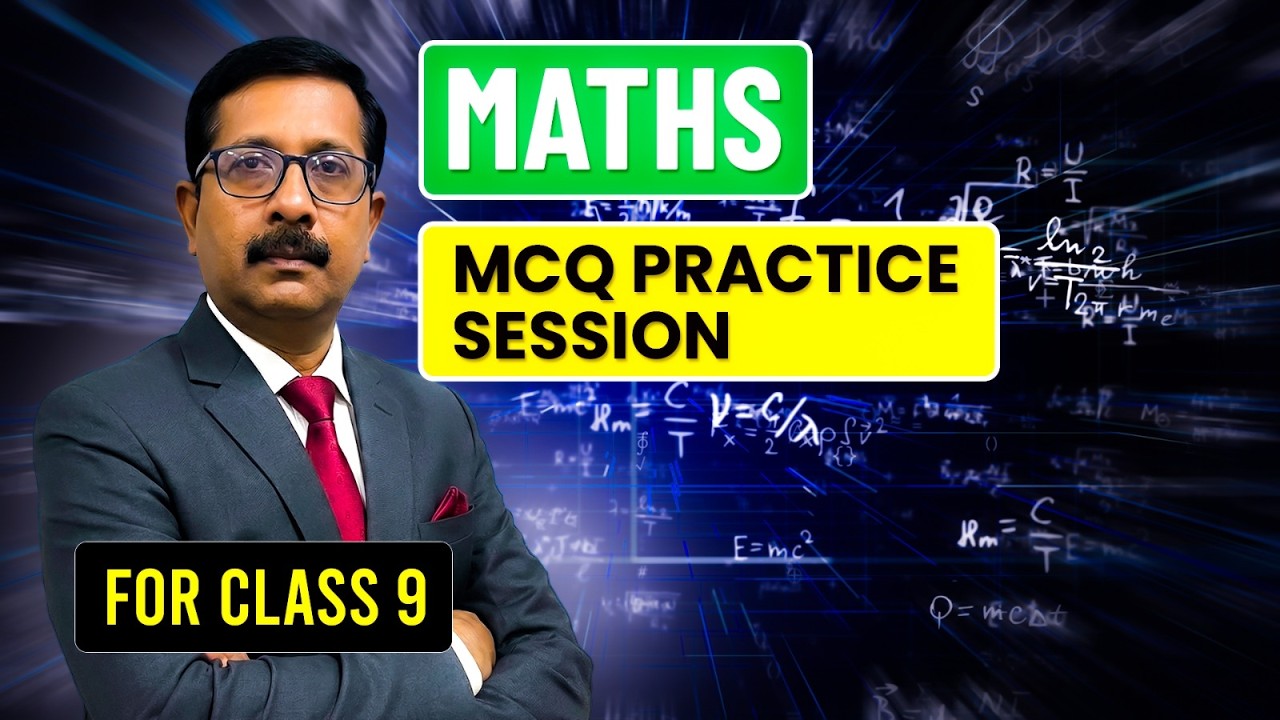 EduAid One Shot Live | Maths | MCQ Practice Session | Class 9 | SEBA HSLC 2026