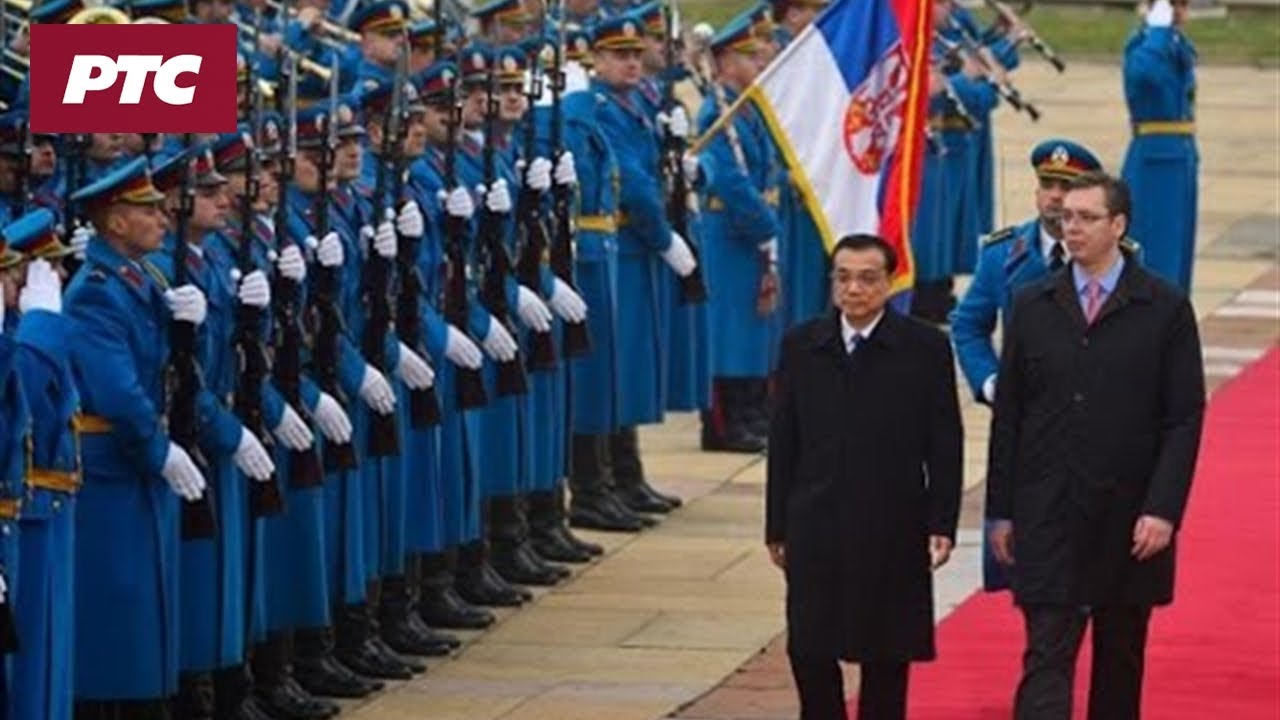 Susret srpskog i kineskog premijera u Beogradu - Serbian and Chinese PM meet in Belgrade