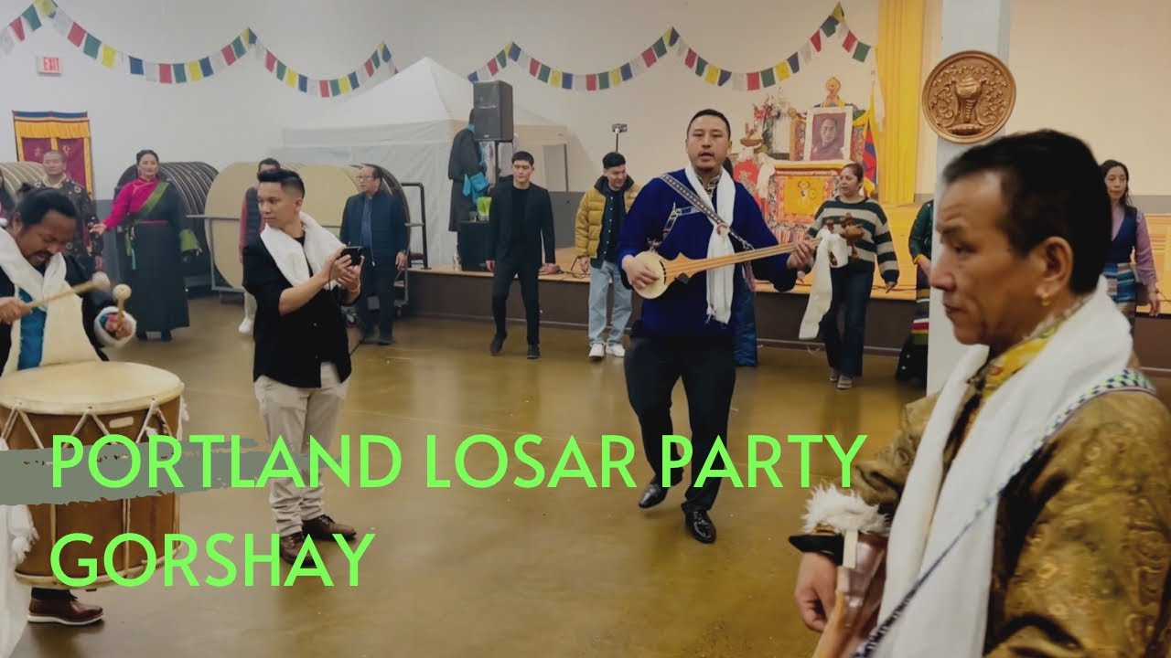 Portland Tibetan Losar party Gorshay.