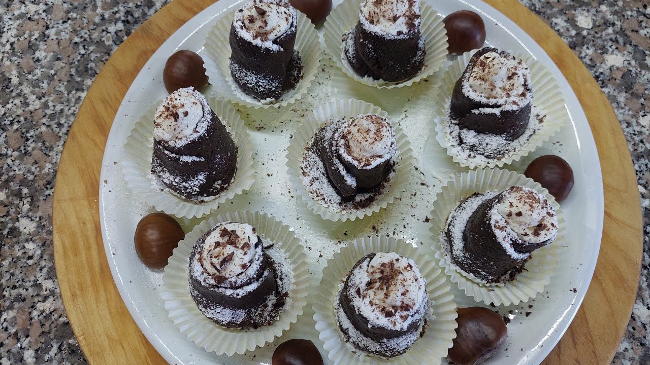 Monte bianco a modo mio,facile veloce con castagne