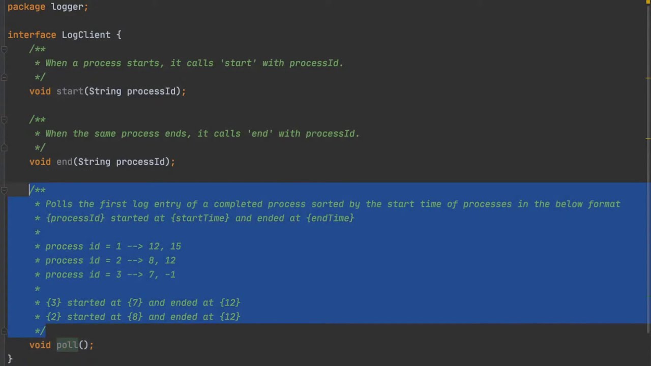 Google low level system design question - Part 1 - Implement a logger