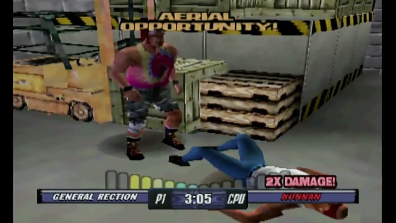 WCW Backstage Assault (United States Championship with General Hugh G. Rection/Hugh Morris)