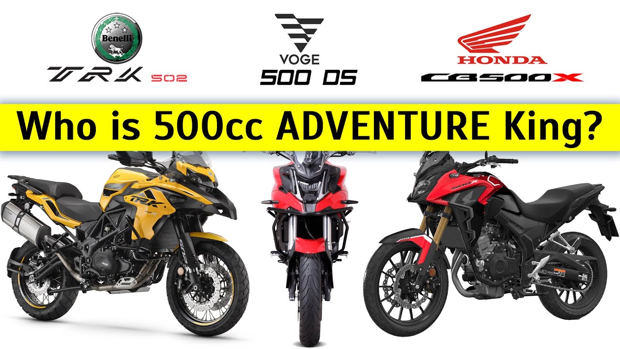 Honda CB500X vs Benelli TRK 502X vs Voge 500DSX Review