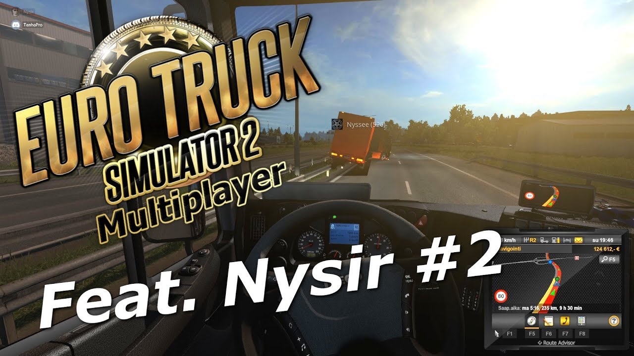 Euro Truck Simulator 2 | Multiplayer Suomi feat.  Nysse #2