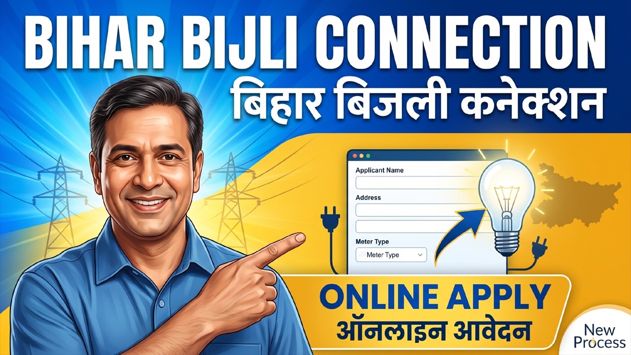 How to Apply Bihar Bijli Connection Online | Bihar Bijli Connection Online Apply Kaise Kare