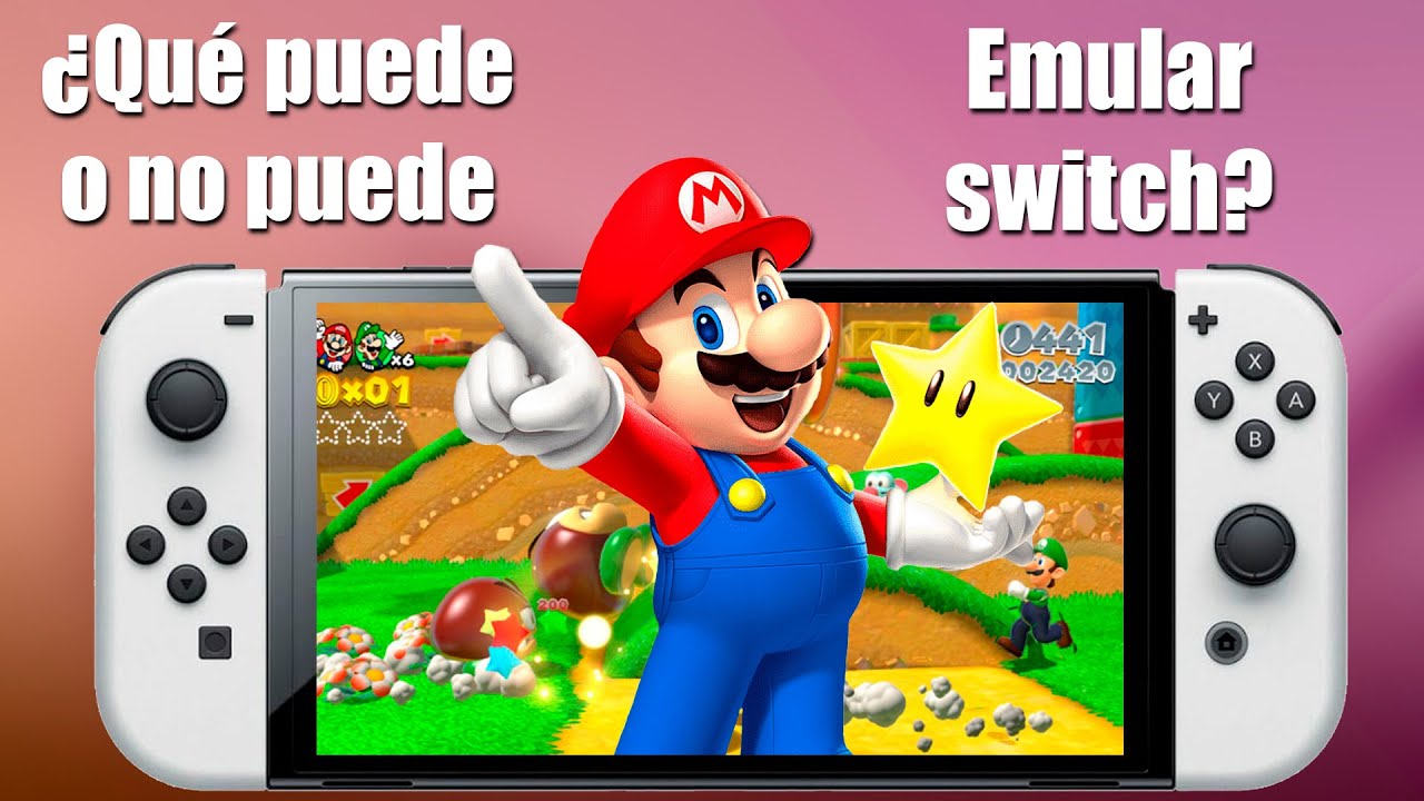 Que puede y no puede emular una Nintendo switch. Linux powha