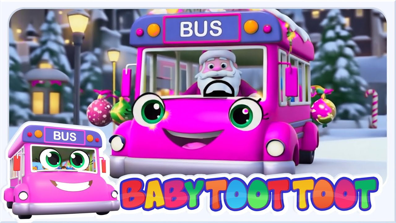 Les Roues de l’Autobus Spécial Noël 🎅🚌🎶 | Noël Chanson pour Enfants