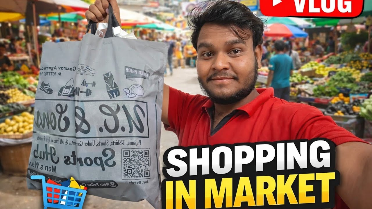  Market Se Kya Kharida?|| Full Shopping vlog 🥰 || 3/30 day Challenge ☺️ 