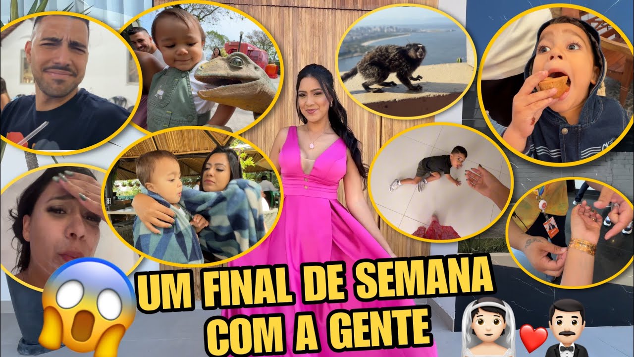 UM FINAL DE SEMANA INTEIRO COMIGO!!! 😍😱 *MOSTREI TUDO* CASAMENTO + FESTA + BONDINHO! 🚠 