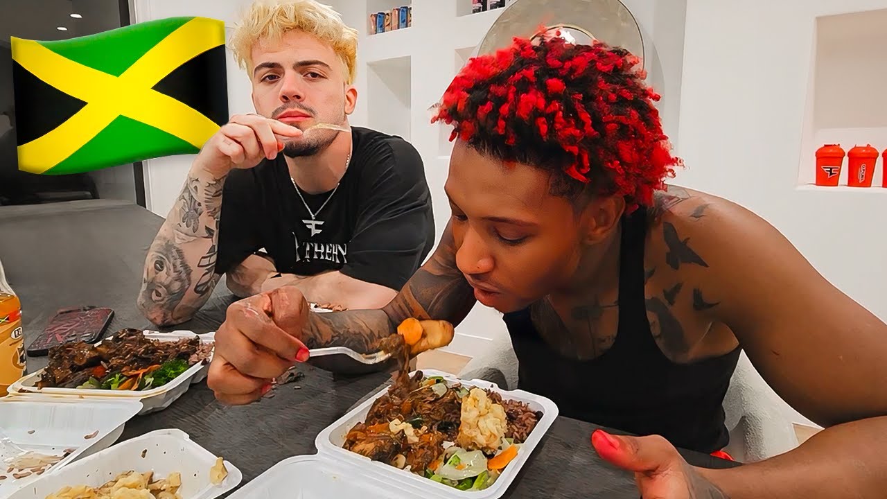 FaZe Tries JAMAICAN Food For FIRST Time..