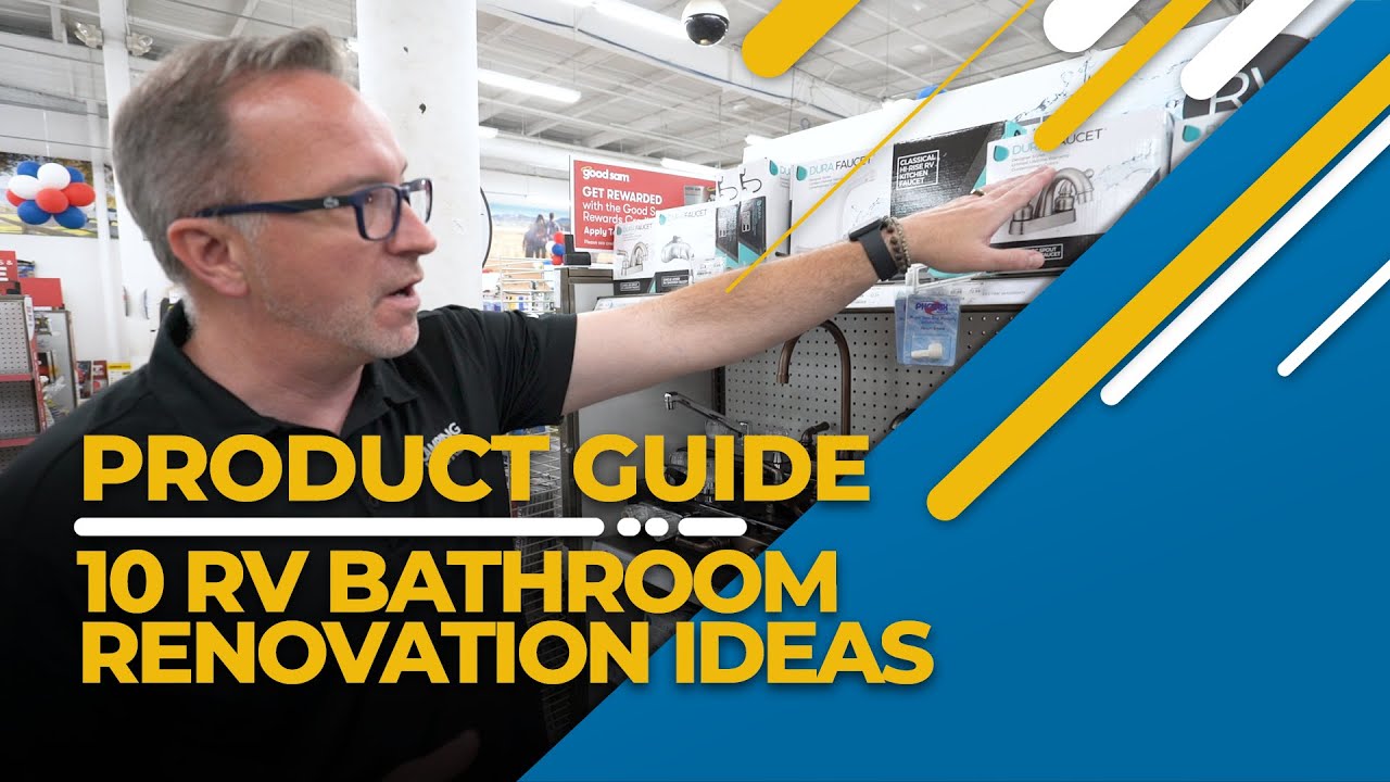 10 RV Bathroom Renovation Ideas - Product Guide