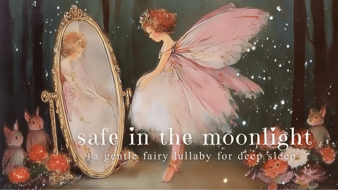 You Are Safe in the Moonlight | A Gentle Fairy Lullaby for Deep Sleep