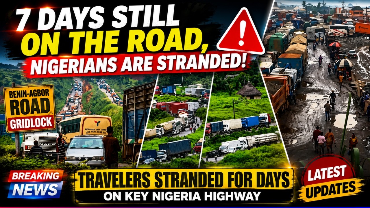 Benin-Agbor Road Gridlock Travelers Stranded for Days on Key Nigeria Highway  Latest Updates