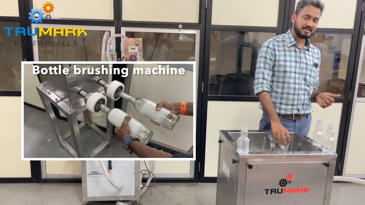BOTTLE RINSING MACHINE - Bottle washing machine HOW TO OPERATE
