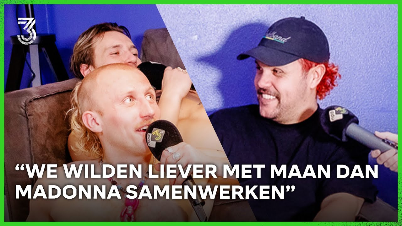Chaotisch Goldband interview na hun AFAS Live show | NPO 3FM