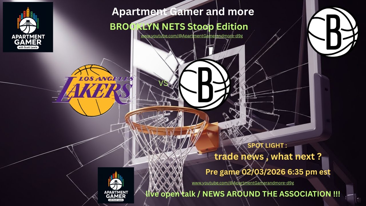 Pre-Game 02/03/2026 6:35 Pm  / SPOT LIGHT : NBA , NETS TRADE NEWS  ! OPEN live-CHAT