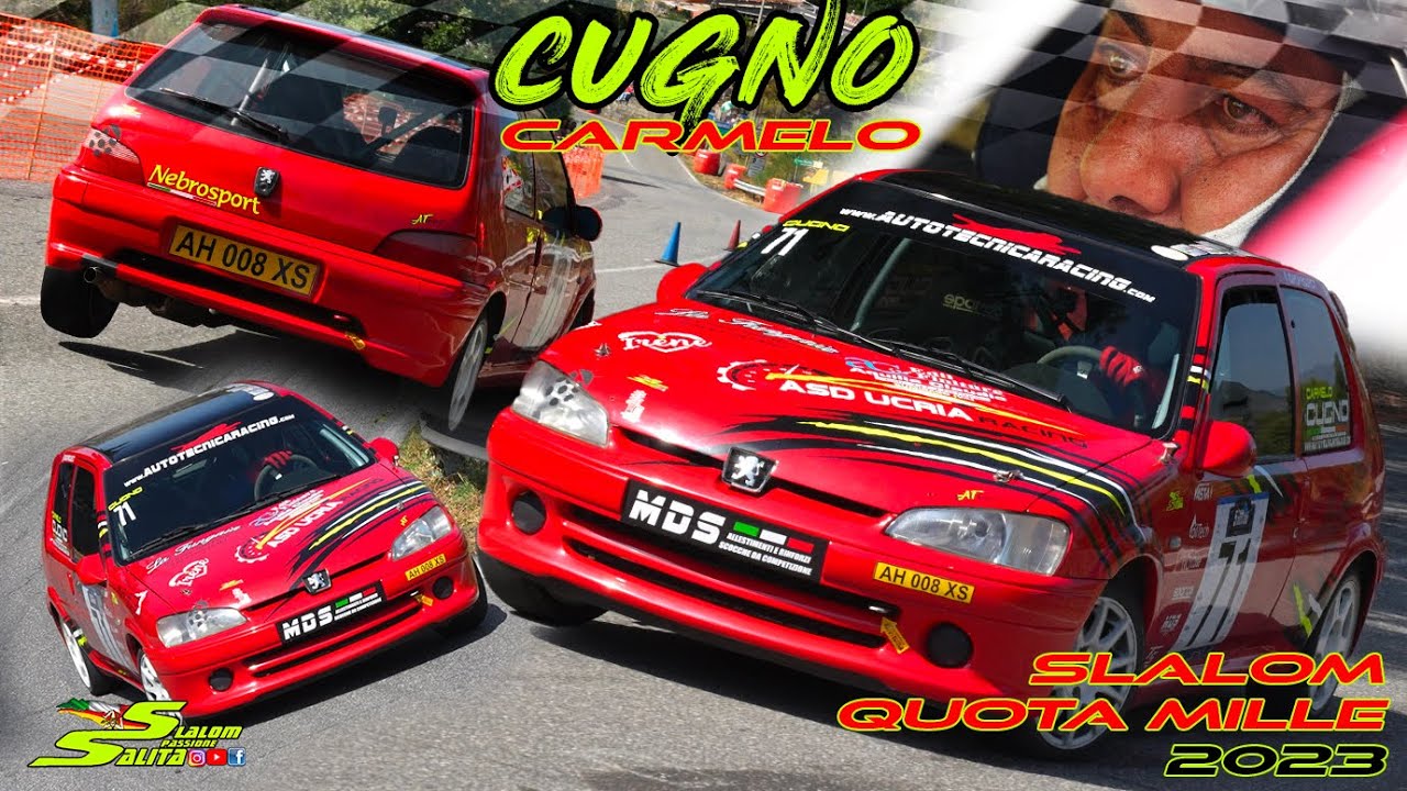 SLALOM QUOTA MILLE 2023 // PEUGEOT 106 RALLYE CINEMATIC FOOTAGE // CARMELO CUGNO