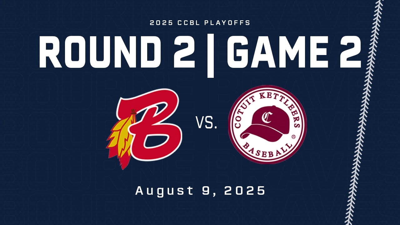 2025 CCBL Playoffs, West Division Championship - Bourne Braves @ Cotuit Kettleers