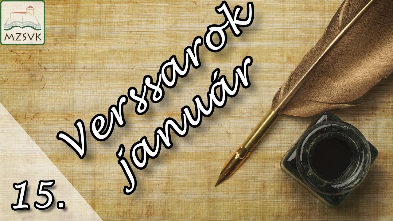 Szabó Magda - Január (Verssarok - Hangzó versek 15.) (Magyar Kultúra Napja 2022)