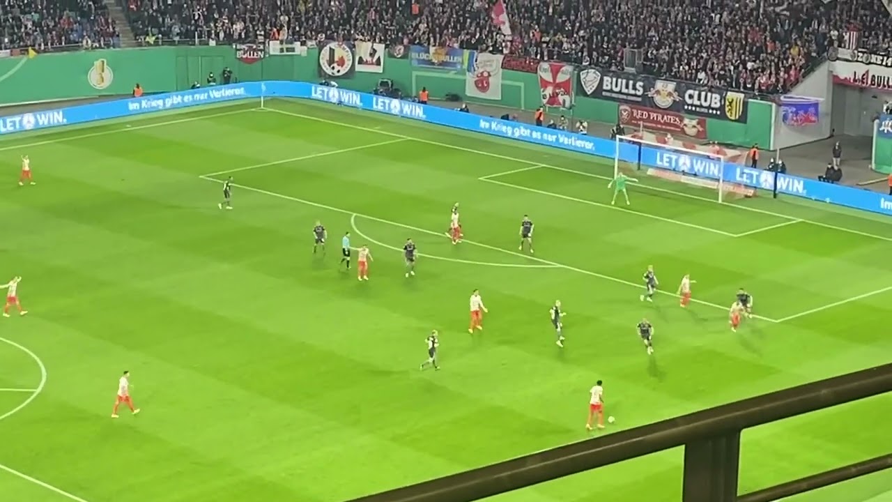 Rb Leipzig Siegtreffer Emil Forsberg / DFB Pokal Halbfinale