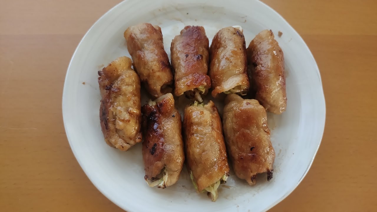 キャベツの肉巻き照り焼きの作り方