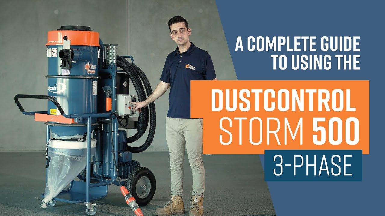 User Guide | Dust Control Storm 500 H-Class Vacuum